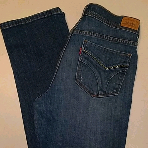 Levi's Denim - Levi 505 straight leg jeans.